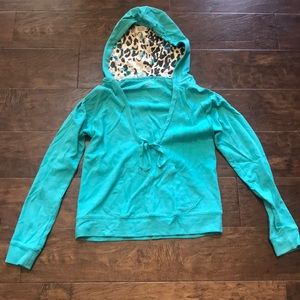 NY&CO Animal Print Hoodie